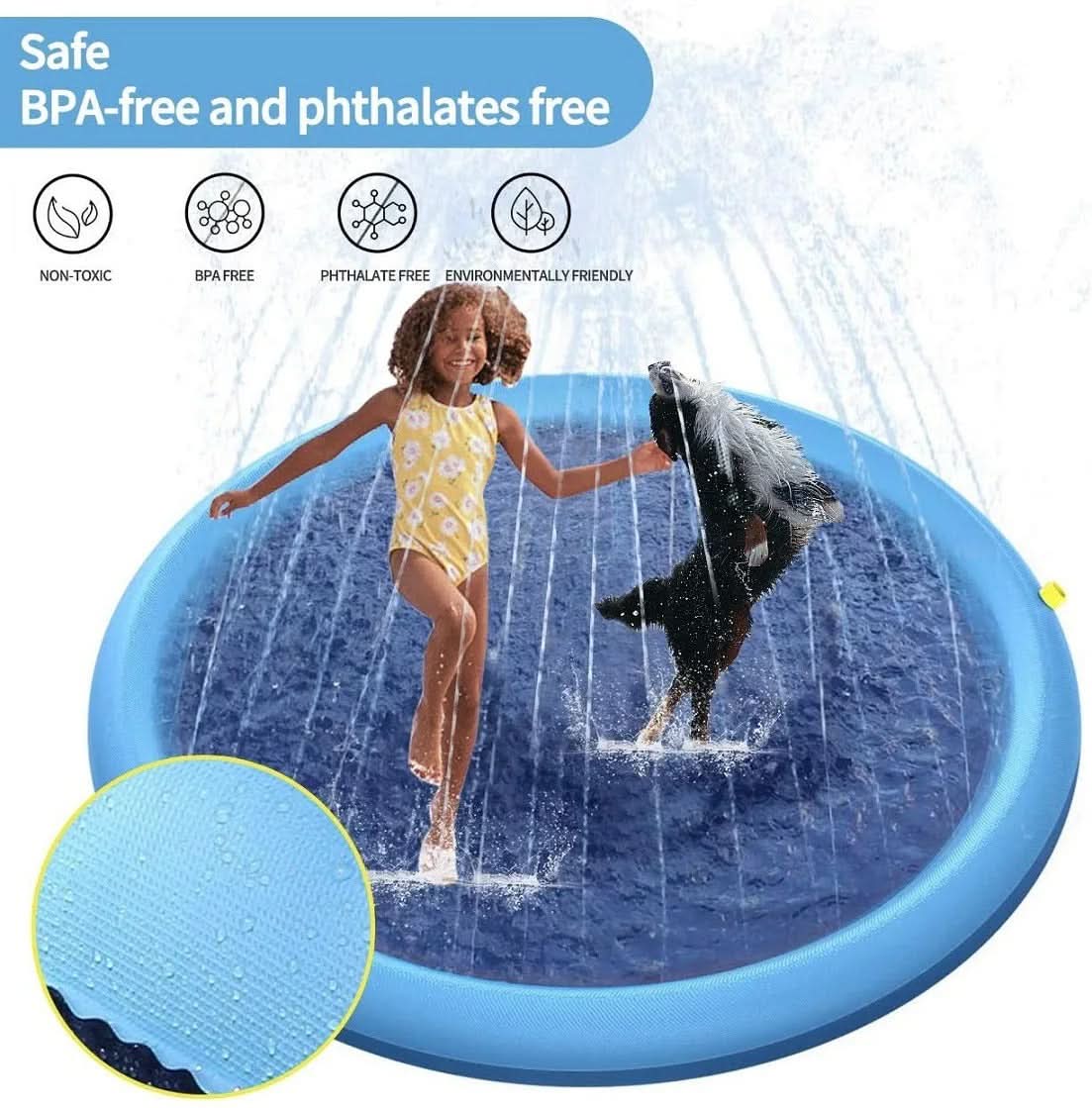 corlado | Interaktive Wasser Matte für Hunde im Sommer