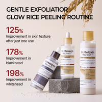 Reiswasser Peeling Ampulle, sanft, für Gesicht & Körper, empfindliche Haut