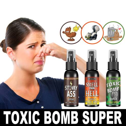 Braunes Scherz-Stinkspray