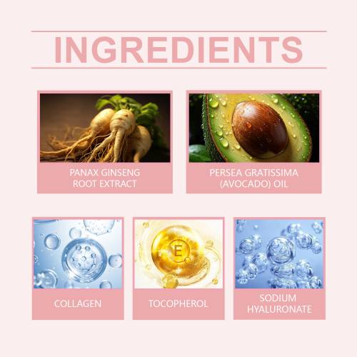 Pflegende Körpercreme mit Ginseng und Avocado für Dekolleté und Po