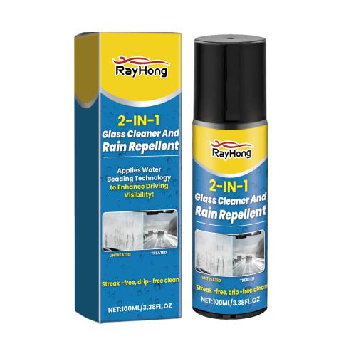 2-in-1 Glasreiniger und Antibeschlag