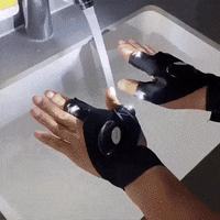 corlado | LED Taschenlampenhandschuhe