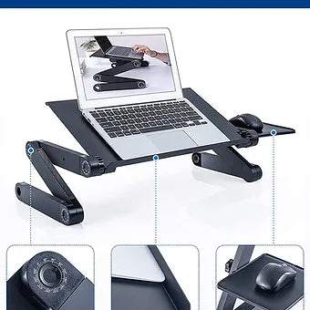 corlado | Verstellbarer Laptop-Ständer mit Mauspad