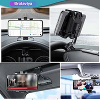 corlado | 360 Grad drehbarer Auto Armaturenbrett Handyhalter