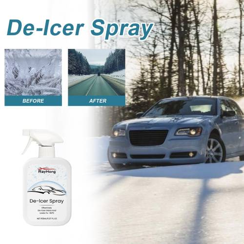 Scheibenenteiser und Anti-Eis-Spray