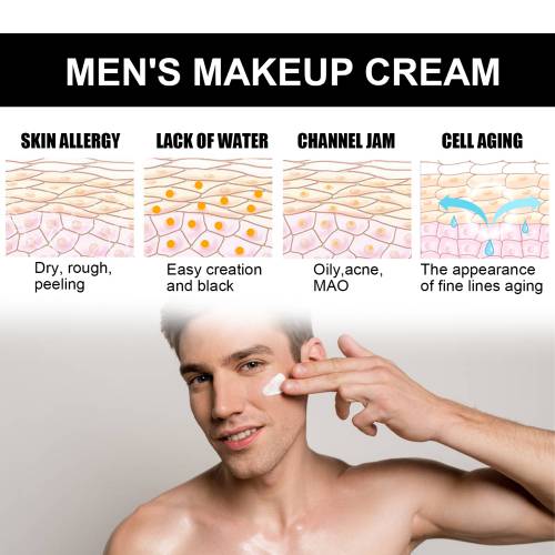Tone-Up Creme für Männer, nicht fettend