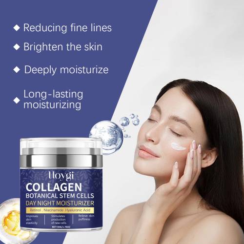 Retinol Feuchtigkeitscreme mit Kollagen und Niacinamid