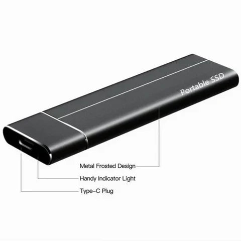 corlado | Tragbare SSD für großen Speicher – 5TB externe Festplatte mit blitzschnellen Übertragungsgeschwindigkeiten