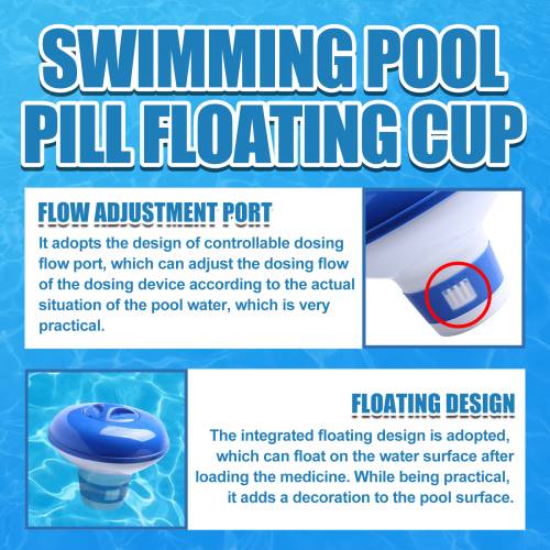 Schwimmender Pool-Chemikalienspender