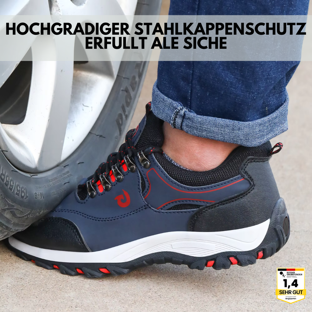 FeelSafe - ergonomischer und schmerzlindernder Sicherheitsschuh - Zertifiziert nach EN ISO 20345