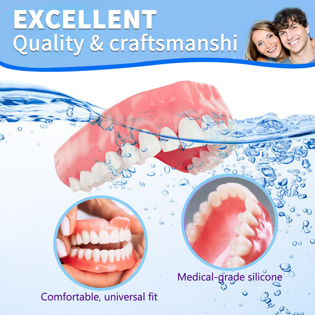 Smileasego™ – Premium Vollprothese für natürliches Lächeln