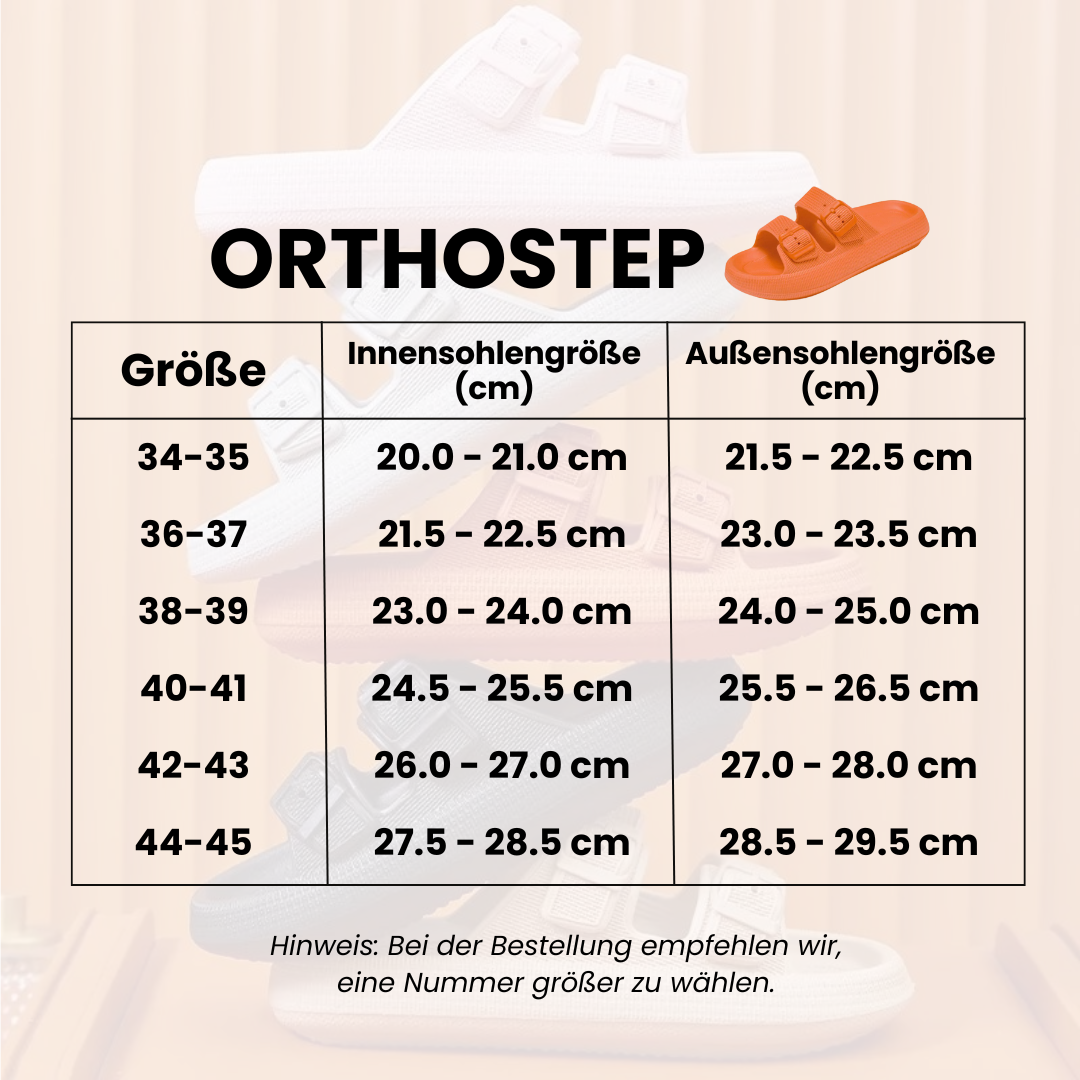 Orthostep Slipper - Original für maximalen Tragekomfort