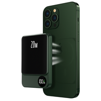 Powerbank Slim, kabelloses Magnet-Ladegerät, tragbar