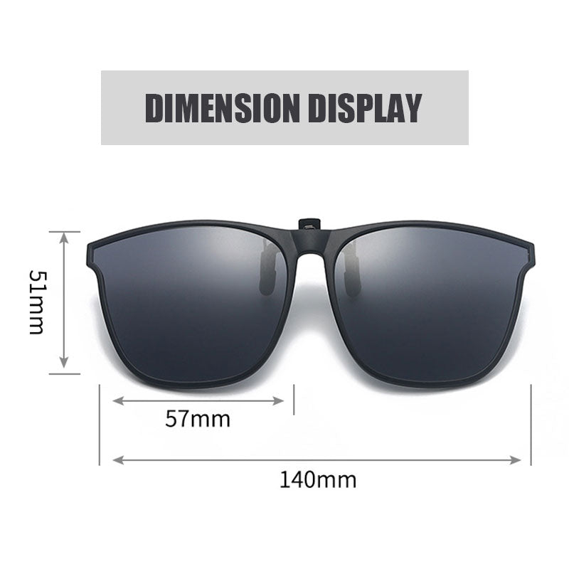 corlado | Neue polarisierte Clip-on-Klappsonnenbrille