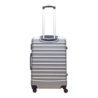 2-teilige Hartschalen-Kofferset – Milano Silver