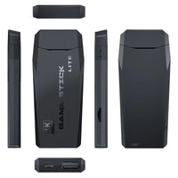 4K Retro Spielekonsole, Stick & Dual Wireless Controller Set