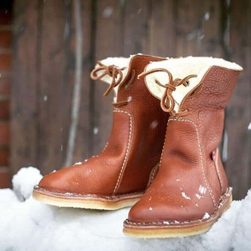 Lunera – Damen Winterstiefel wasserdicht mit Wollfutter und Fleece