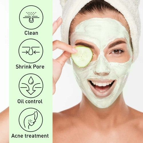 Mitesser-Schlammmaske mit Kaolin
