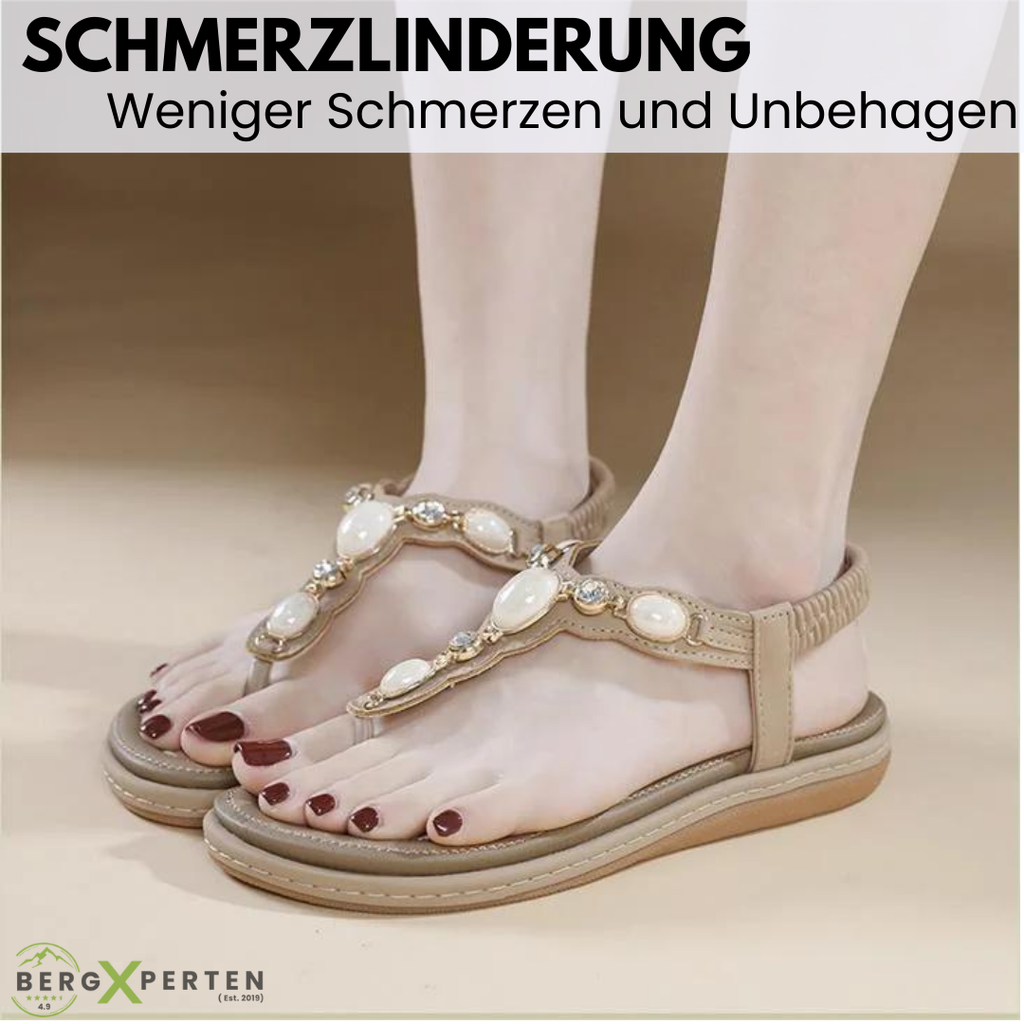 OrthoPearl - ergonomische, rutschfeste & schmerzlindernde Sandalen