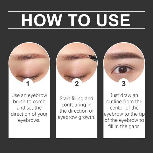 Microblading Augenbrauenstift mit vier Spitzen