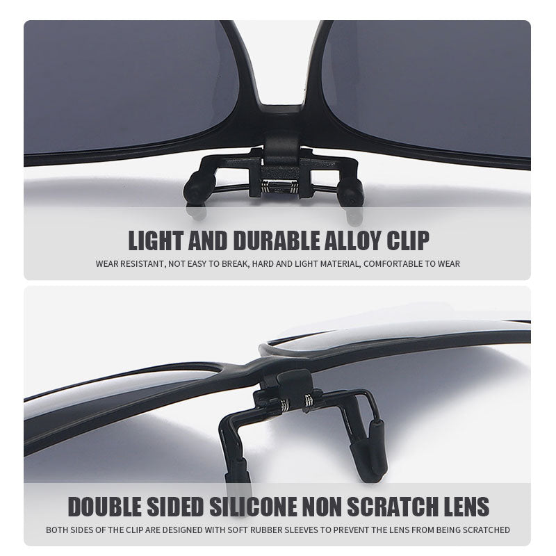 corlado | Neue polarisierte Clip-on-Klappsonnenbrille