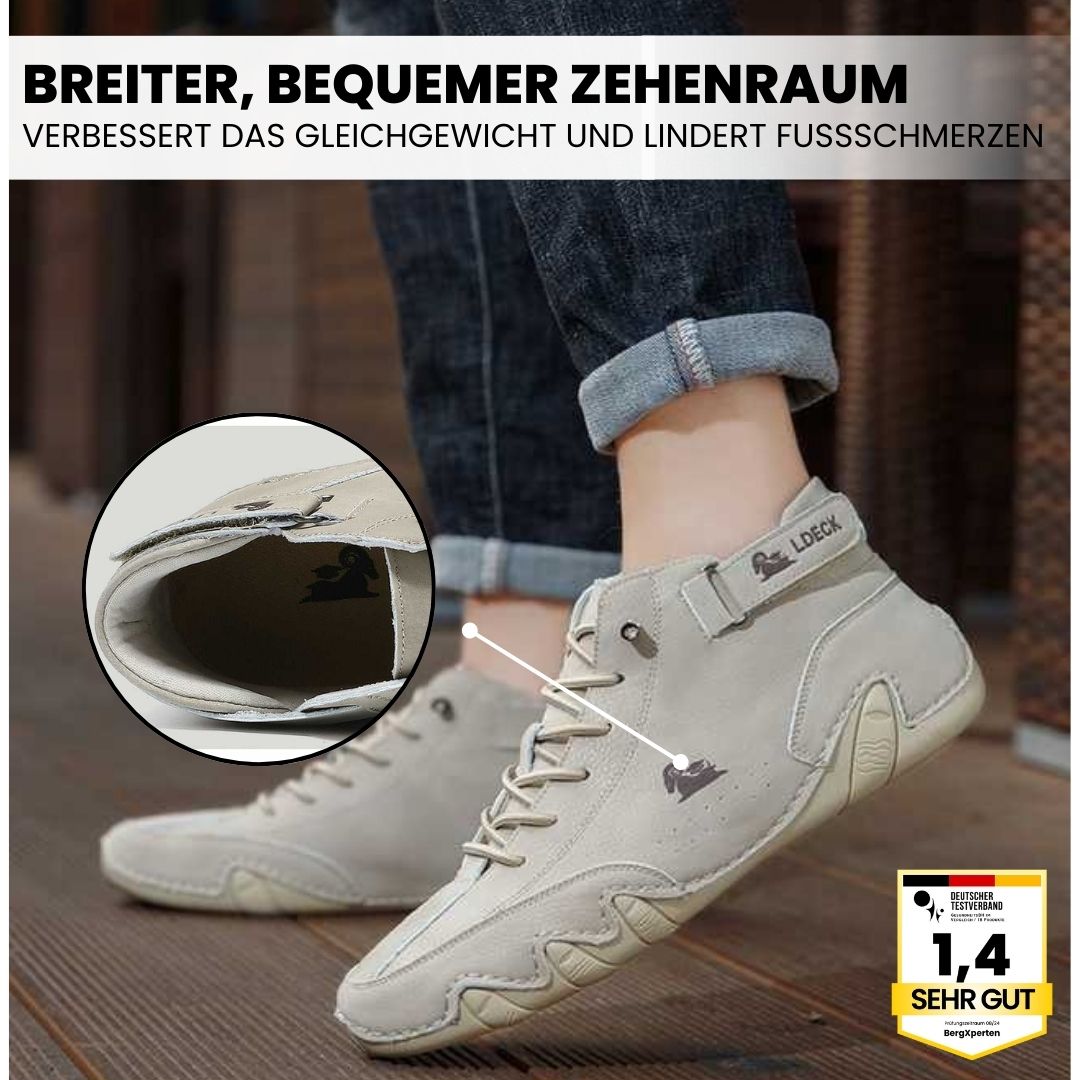 Alpaca Hallux  – ergonomische & schmerzlindernde Hallux Valgus Leder-Barfußschuhe