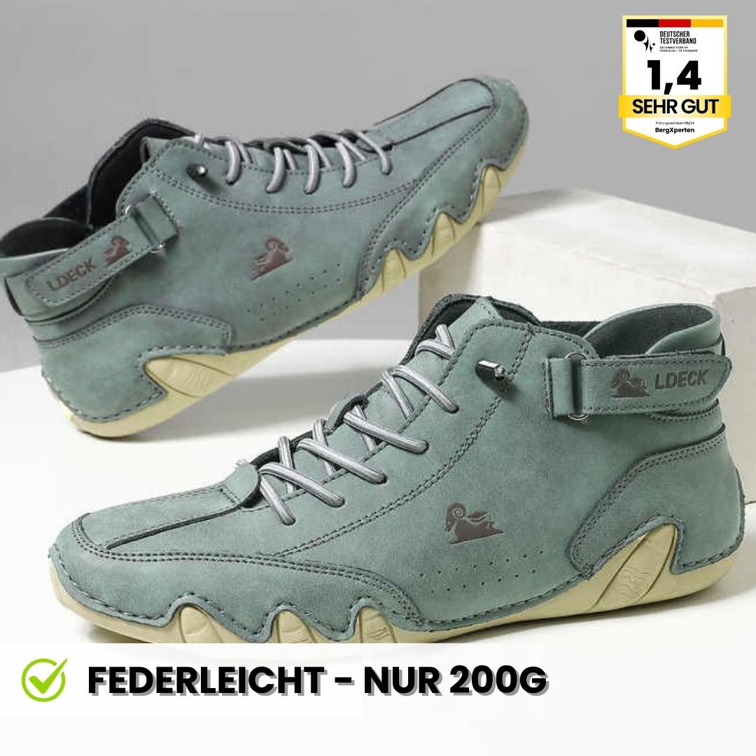 Alpaca Hallux  – ergonomische & schmerzlindernde Hallux Valgus Leder-Barfußschuhe