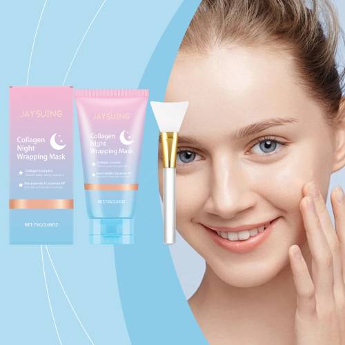 Kollagen Peel-Off Nachtmaske mit Niacinamid und Ceramid