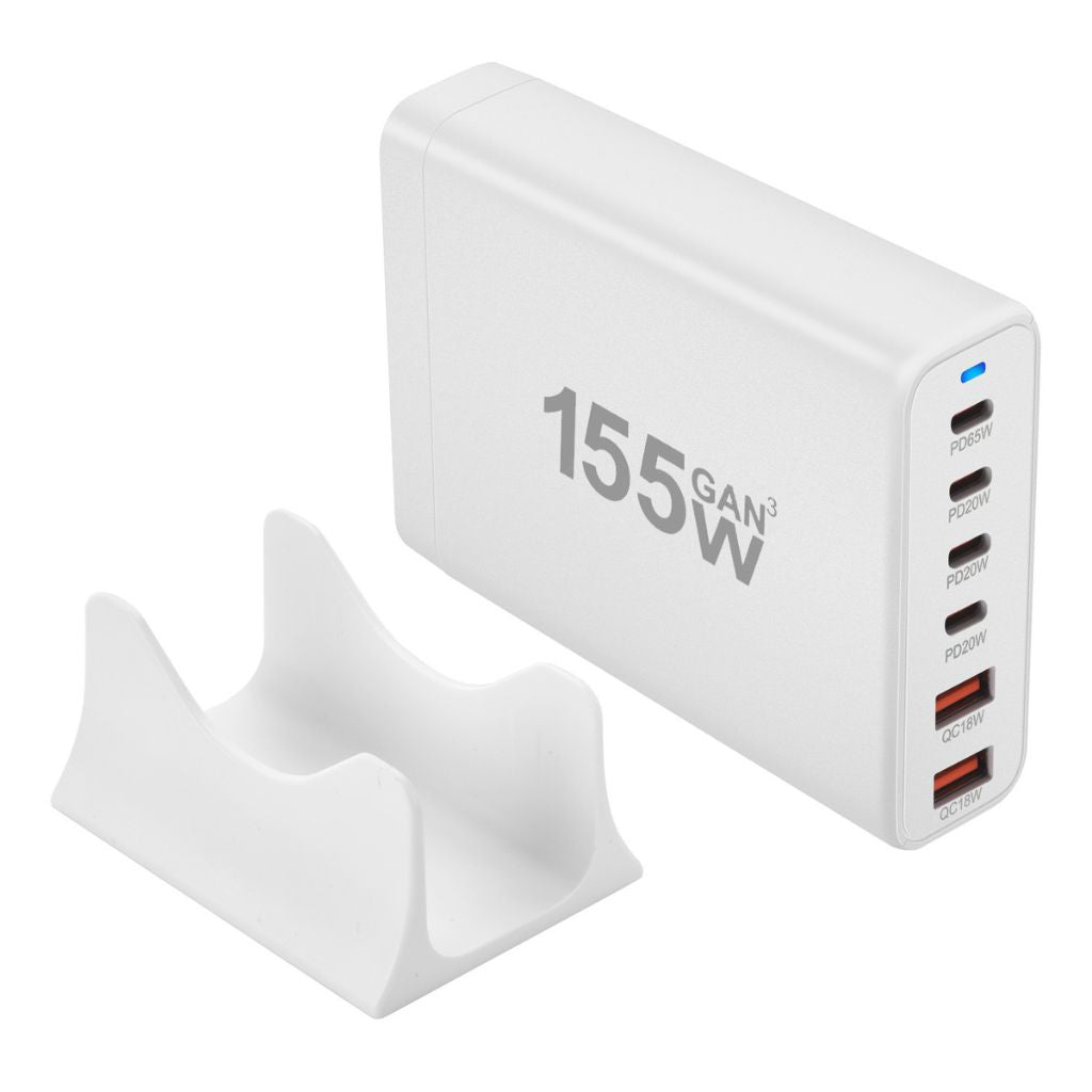 corlado | 155W GaN 6-Port USB-C Ladegerät
