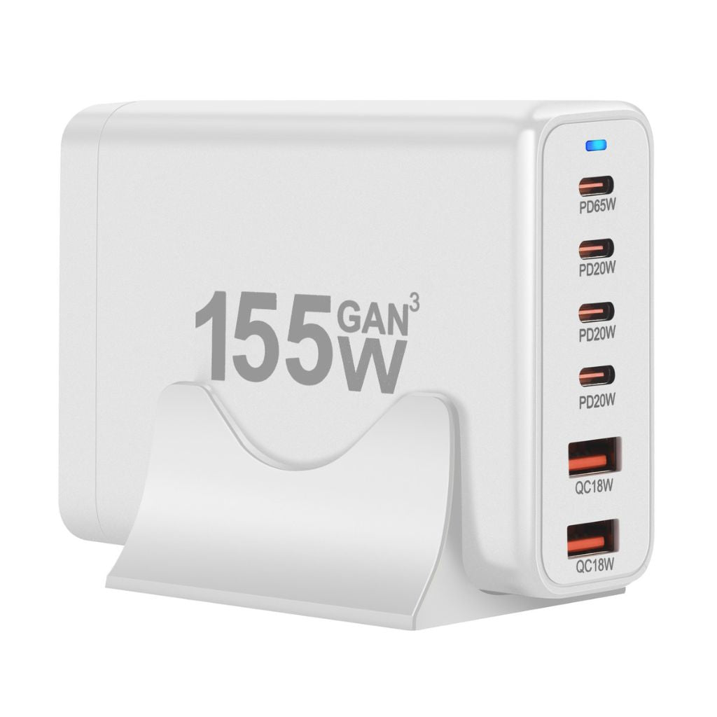 corlado | 155W GaN 6-Port USB-C Ladegerät