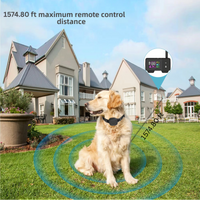 corlado | Ultimatives Sicherheits 1.574,8 Fuß Wireless Hundezaun-System mit wiederaufladbarem, wasserdichtem Halsband