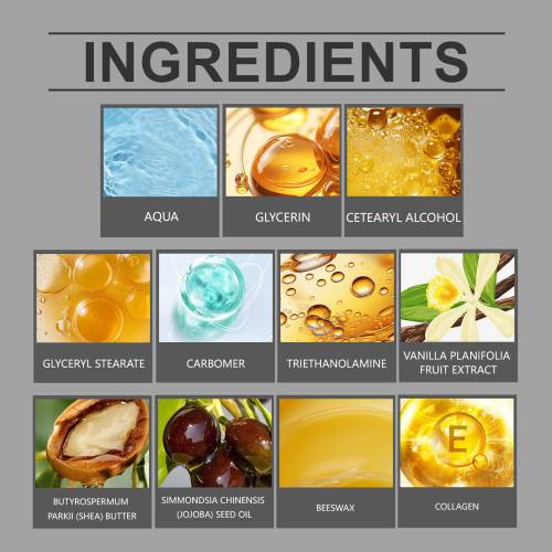 Vanille Jojoba Bartcreme