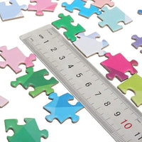 corlado | Gradient Farbige Regenbogen Runde Puzzles