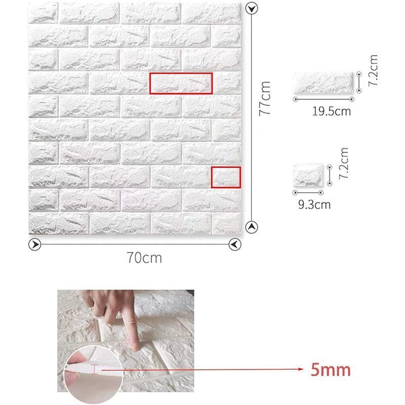 corlado | 3D Wandpaneele Peel and Stick Tapete