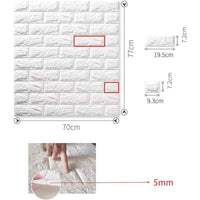 corlado | 3D Wandpaneele Peel and Stick Tapete
