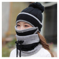 corlado | 3PCS Damen Winter Schal Set