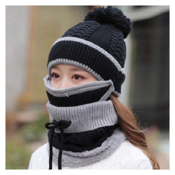 corlado | 3PCS Damen Winter Schal Set