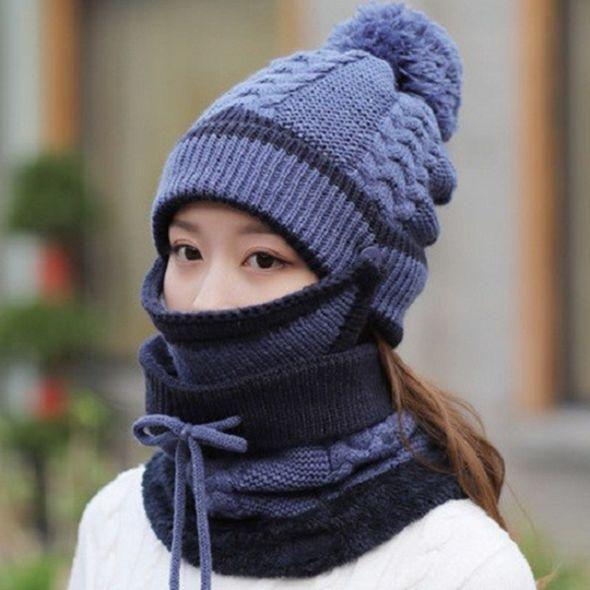 corlado | 3PCS Damen Winter Schal Set