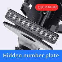 corlado | Autoarmaturenbrett Telefonhalter mit Nummernschild