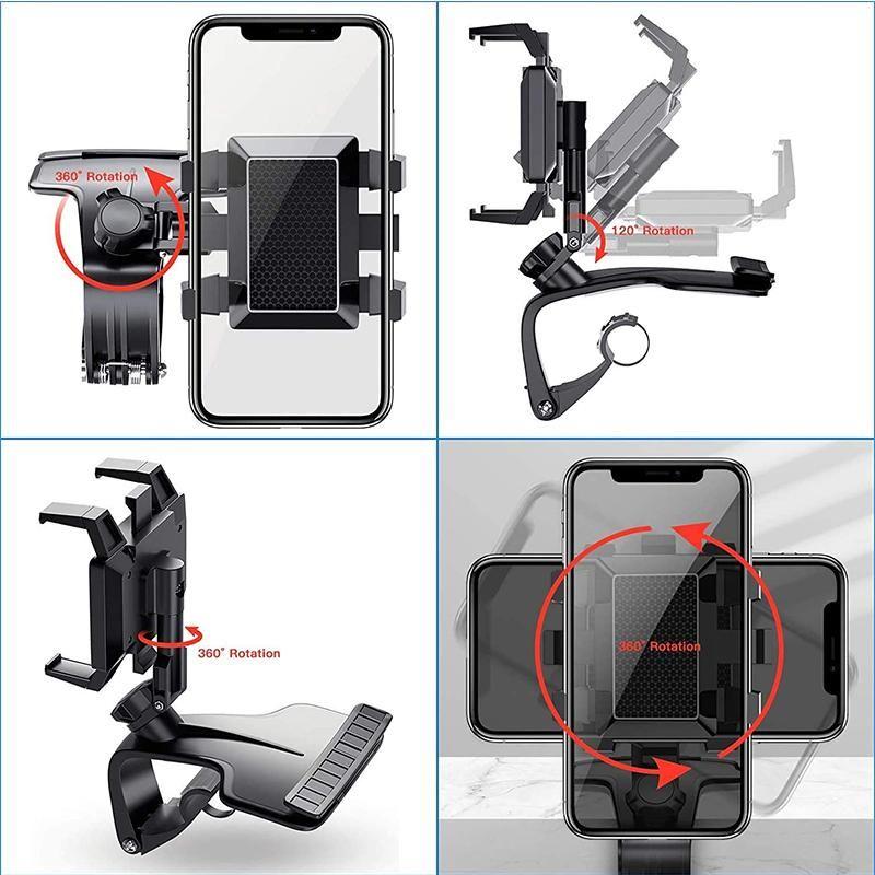 corlado | Autoarmaturenbrett Telefonhalter mit Nummernschild