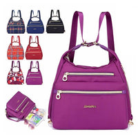 corlado | Tasche mit doppeltem Reißverschluss, Handtasche und Schultertasche