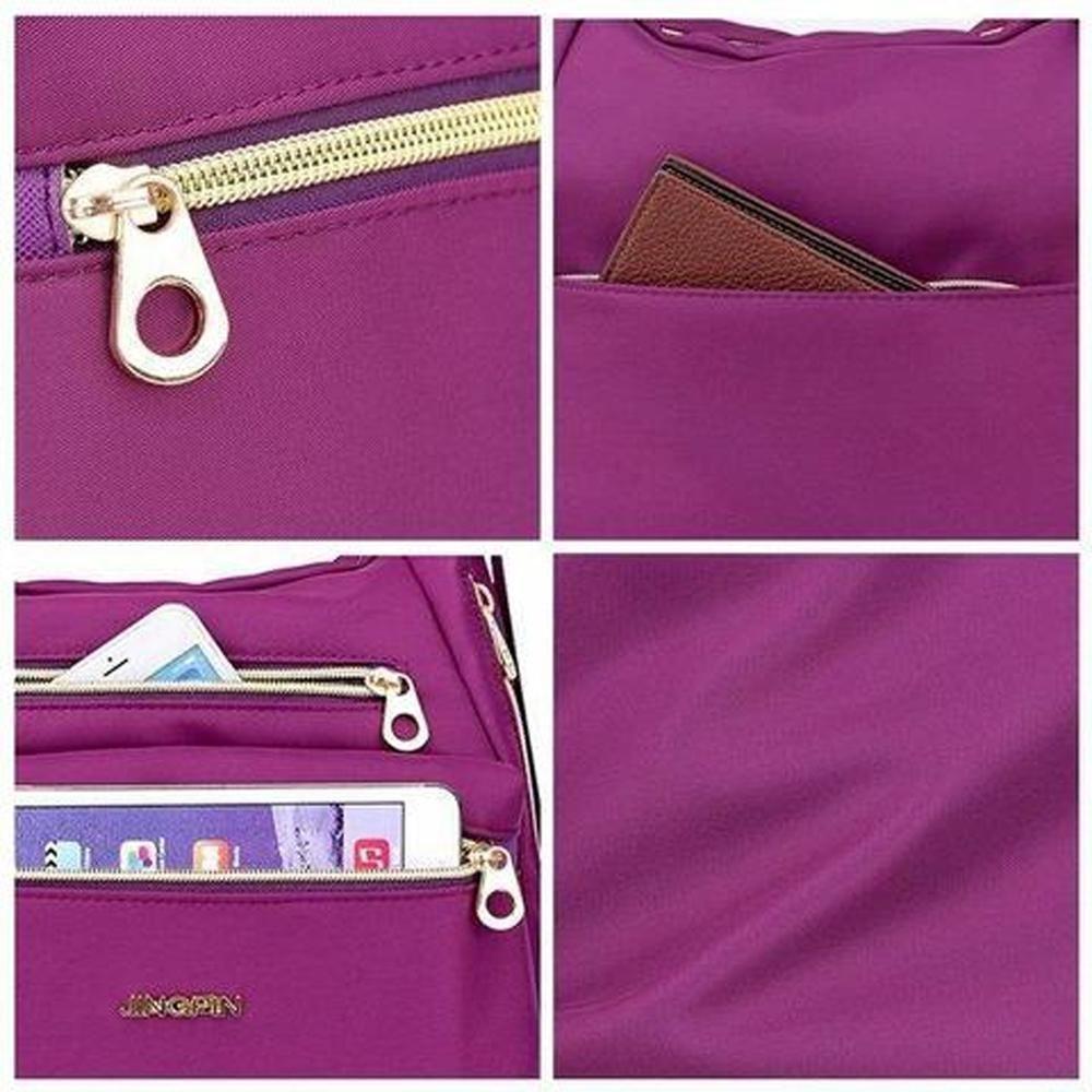 corlado | Tasche mit doppeltem Reißverschluss, Handtasche und Schultertasche