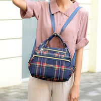 corlado | Tasche mit doppeltem Reißverschluss, Handtasche und Schultertasche