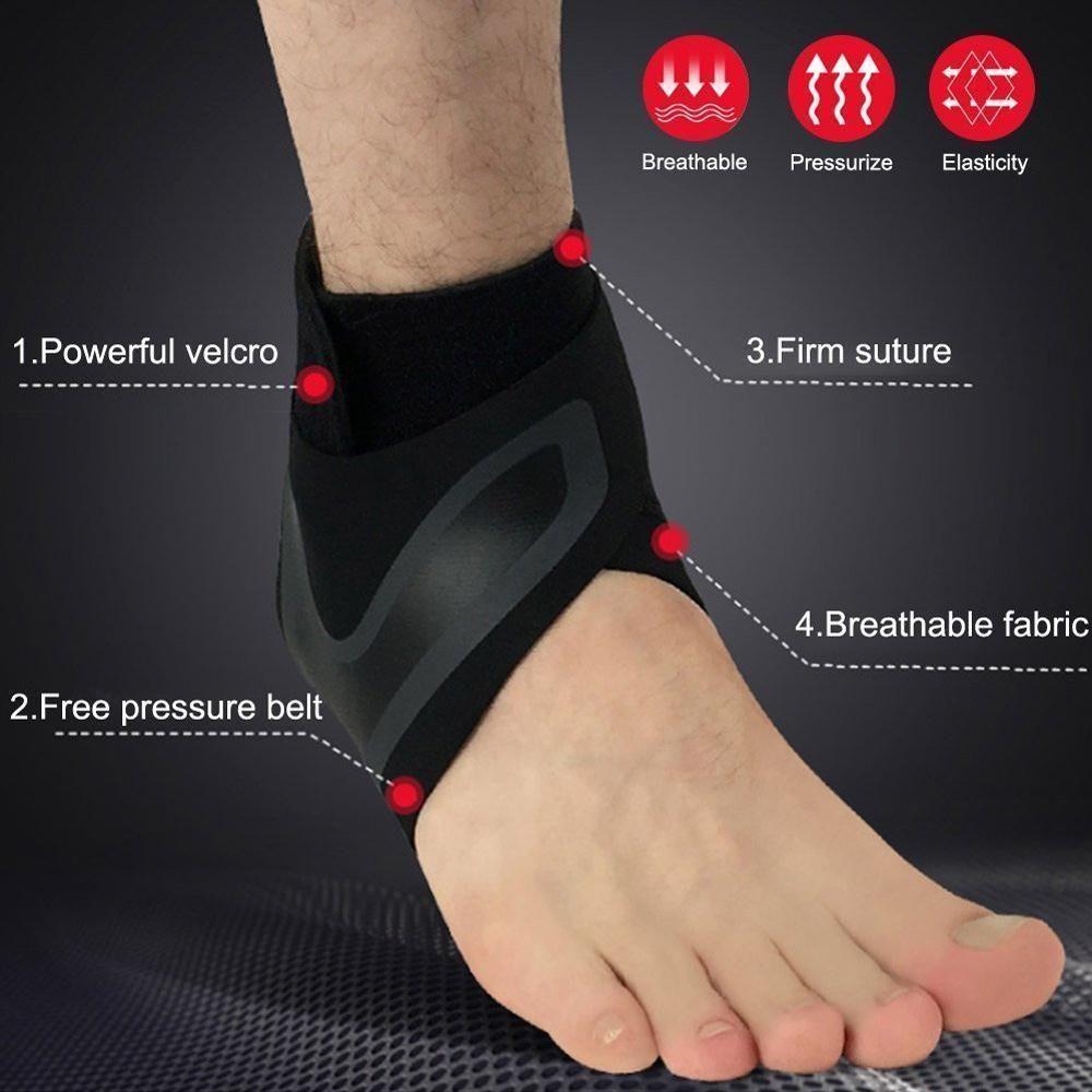 corlado | Knöchelstütze Atmungsaktive Knöchelbandage, 1 Paar