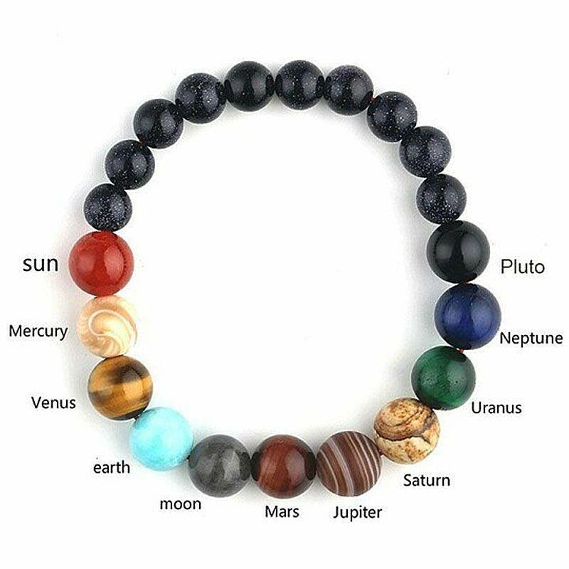 corlado | Naturstein Solar-System-Armband