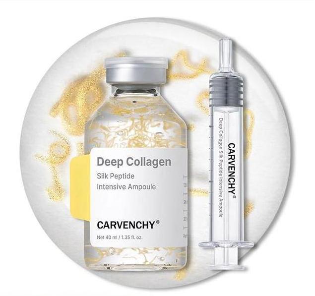 Seidenpeptid Ampullen-Serum mit Kollagen und Hyaluronsäure, 40 ml