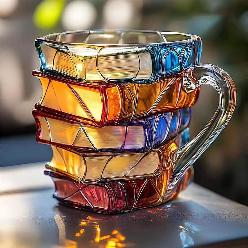Handgemachte 3D Leseglück-Tasse - das Original