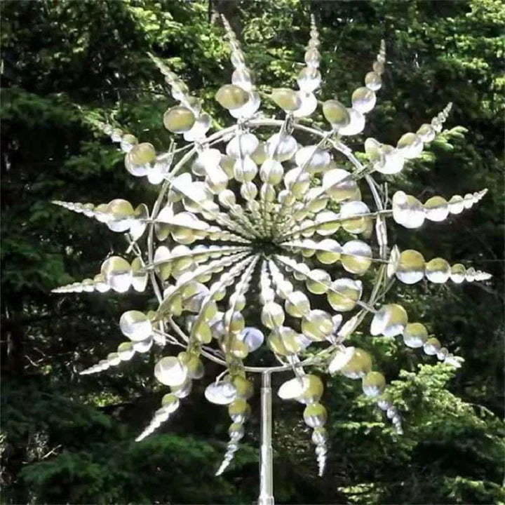 corlado | Neue Anti-Rost Magische Metall Windmühle-Kinetische Metall Windspiele