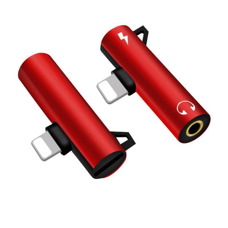 corlado | 4 in 1 Earphone Lightning Adapter für iPhone ( 2PCS )