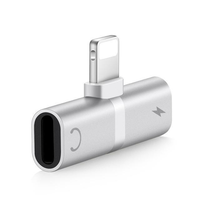 corlado | 4 in 1 Earphone Lightning Adapter für iPhone ( 2PCS )